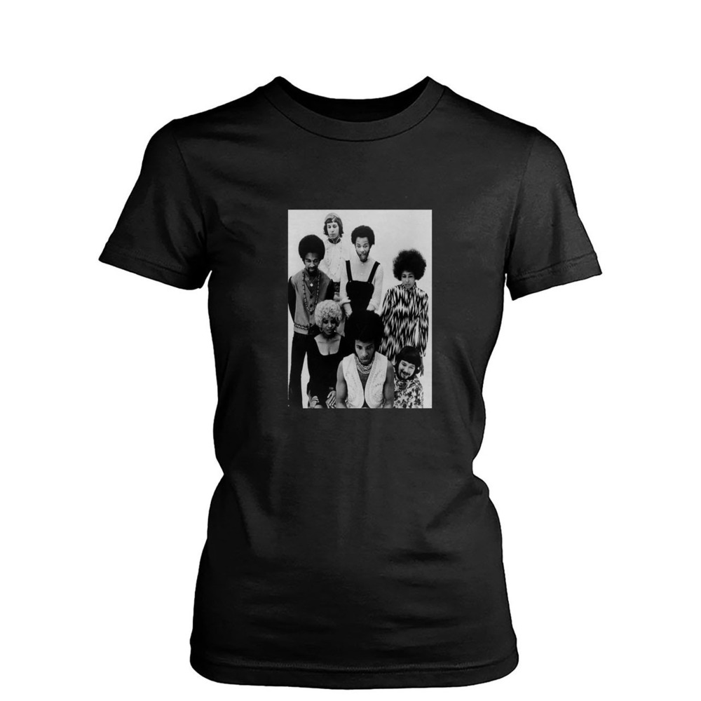 Sly And The Family Stone History Womens T-Shirt Tee